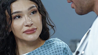 Sucking my hot Doctors dick and put inside my ass Porn Video