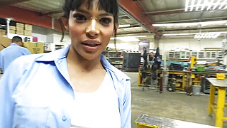 Our boss caught us having anal sex in the work Porn Video