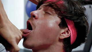 Must Watch this Threesome anal in the gym Porn Video