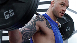 Showing my big tits to my fellow gym instructor Porn Video