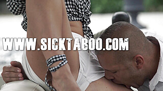 Big ass blonde teen footjob and blowjob Porn Video