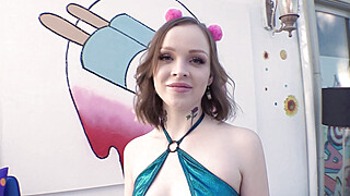 NYMPHO Aliya Brynn opens up her holes Porn Video