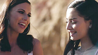 Lesbian teen having 3some with classmate Porn Video