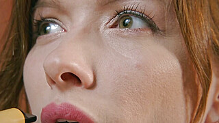 Lesbian tries straight sex first time Porn Video