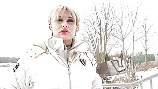 GERMAN SCOUT - Anal Sex Laura Crystal Porn Video