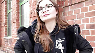 GERMAN SCOUT - Tiny Emily Porn Casting Porn Video