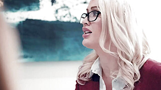 Im licking my stepmoms busty milf boss Porn Video