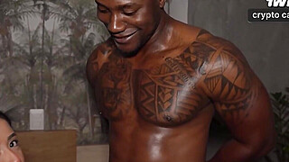 Colombian MILF entices dark-haired muscle guy for super scorching hard-core... Porn Video