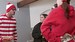 Candy and cock for slutty thief girlfriends Porn Video