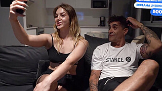 Keila Bassi rides El Nono's big monster meatpipe while investigating History... Porn Video