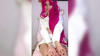 Mira from Hantrix sates herself with a large dildo - stunning XXX! Porn Video