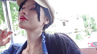 Super cute Thai teen amateur threesome Porn Video