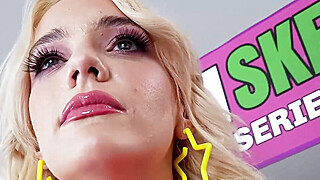 Discovering sexy blonde beach bots nasty features Porn Video