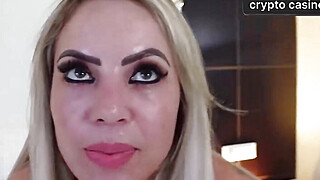 Busty blondie poking naughty | Sabrina Rabanne | Loupan Productions Porn Video