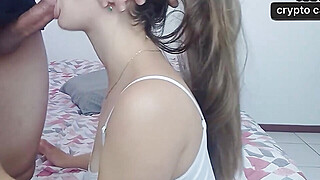 I smacked my lil' bitch's donk and then I cum in her face Porn Video