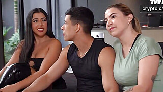 While my friend's spouse isn't aware, we pound behind his back - red-hot... Porn Video