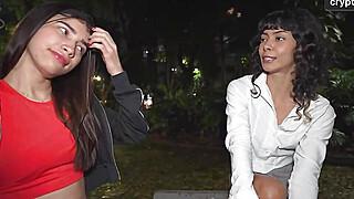 Public Pickup - We made her join a three-way in a park - extreme lovemaking... Porn Video