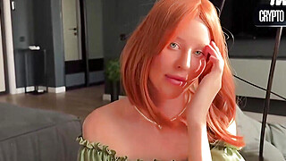 Freaky redhead waves with homemade sex! Gonzo porn, steaming fledgling action. Porn Video