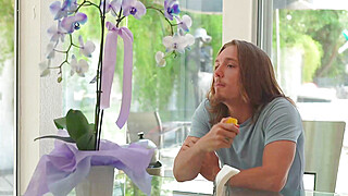 Your stepmom's secret task: a hardcore porn session! Porn Video