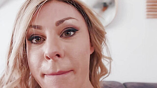 Tgirl newcomer Noemi Blonde anal rides Porn Video