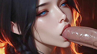 Volcanic babe with curves pulls you into hot AI sex Porn Video
