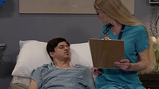 Giving my sick patient a passionate blowjob Porn Video