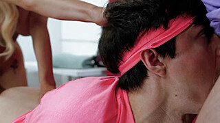 Trans anal fucked while barebacking guy Porn Video