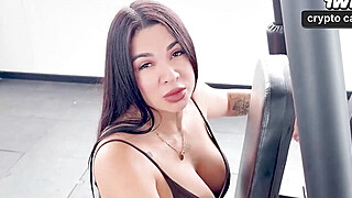Hot milf pov trainer tempts client with raw pussy. Big Boobs Porn Video