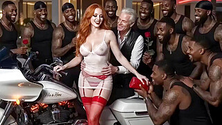 Blacked Gangbang: Cheating Wife Destroyed by Group of BBC's (AI Generated) Porn Video