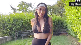 Jeniferplay hookup in the street; torrid hard-core porn! Porn Video