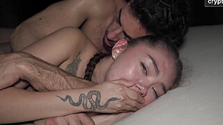 First-time XXX with steamy slut makes her quiver. Porn Video