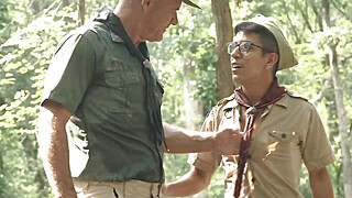 Patrol officer takes a break and fucks this Twink Porn Video