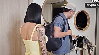 18 yo cherry Latina lil' teen gets raunchy banged by big pricks - Luna... Porn Video