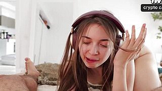 Your inexperienced bj just became a deep creampie with slaver - XXX! Porn Video
