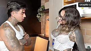 First-time ass fucking with crazy neighbor. Fantastic xxx, promiscuous... Porn Video