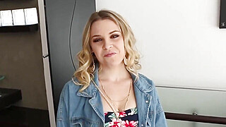 New Babe Aubrey Takes Cock to Make the Cut Porn Video