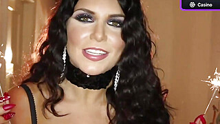 Busty black-haired enjoys solo getting off with a vibrator Porn Video