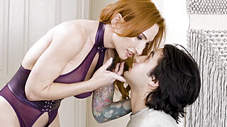 Stepmom Dominatrix Discovers His Secret Porn Video