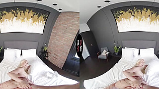 POV of a light-haired babe with ample donk and boobs Big Boobs Porn Video
