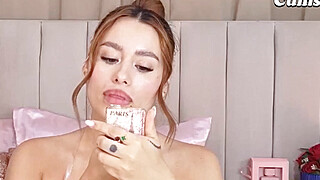 Gorgeous Babe Gives a Sexy Blowjob Big Boobs Porn Video