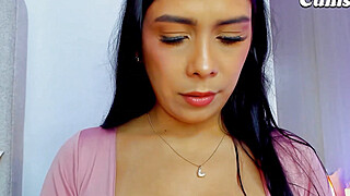 Latina Babe Fucks Her Hairy Pussy Big Boobs Porn Video