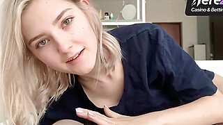 A ash-blonde chick with thick mounds enjoys a immense chisel from a point of... Big Boobs Porn Video