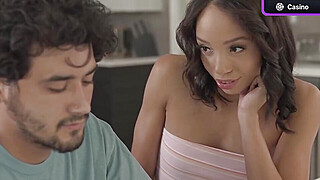 Step sis with diminutive titties gives blowjob blowjob Porn Video