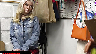 Blonde babe gets a yam-sized cum shot on her face Porn Video