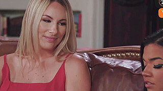 Busty stepmom gives her fur covered teenager facesitting pleasure Porn Video