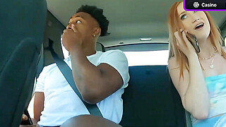 Redhead gets super hot creampie from black man Porn Video