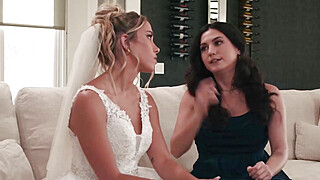 Lesbian bride ran away to fuck her bff Big Boobs Porn Video