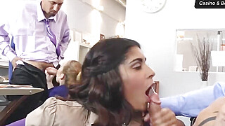 Middle Aged Man Gets Oral From Two Young Women Big Boobs Porn Video