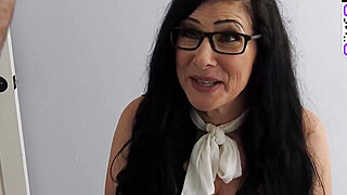 Hung student rides ginormous man-meat for landlady Big Boobs Porn Video