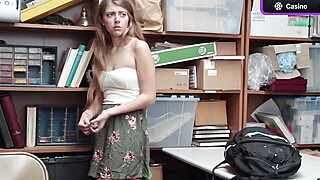 Hardcore redhead chick gets screwed by security guard Big Boobs Porn Video